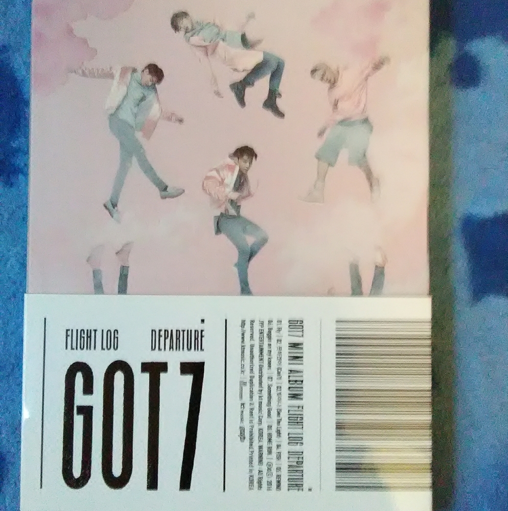 GOT7 Flight Log Departure (Rose Quartz Version)
